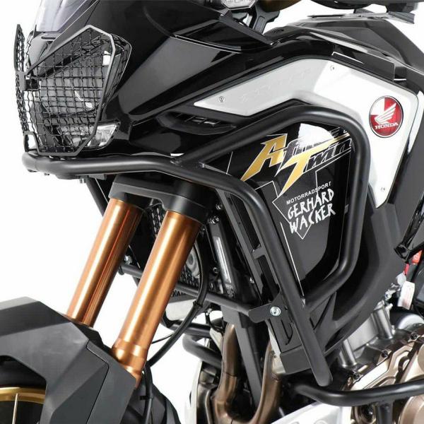 【SALE】 CRF1100L アフリカツインアドベンチャースポーツ タンクガード ブラック ヘプコ...