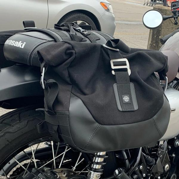 Viking Bags ボナファイド ミディアム モーターサイクル Cafe Racer サドルバッ...