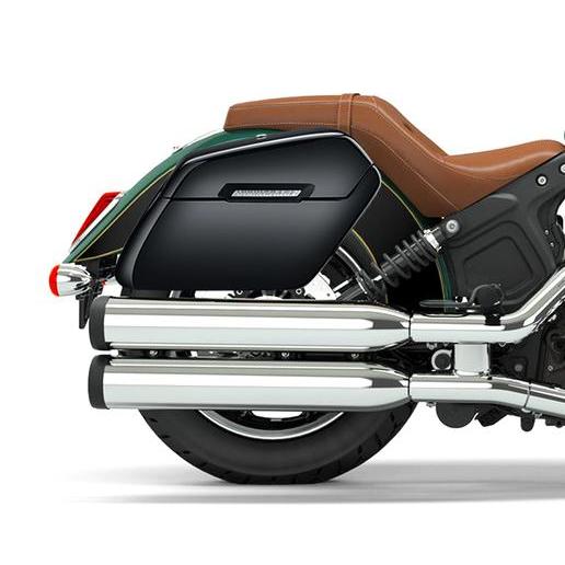 【SALE】 Scout エキストラ ラージ ハード サドルバッグ インディアン バルドル ブラック...