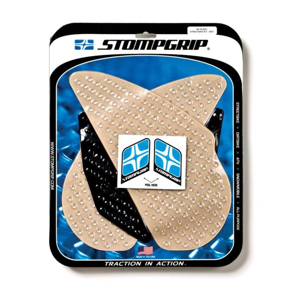 STOMPGRIP トラクションパッド(タンク)キット YZF-R1 02-03(クリア)