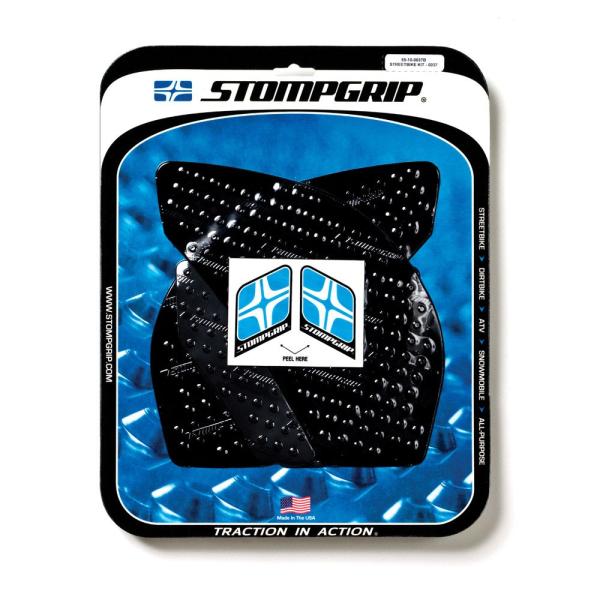 STOMPGRIP トラクションパッド(タンク)キット ZX-6R/RR 09-15(ブラック)