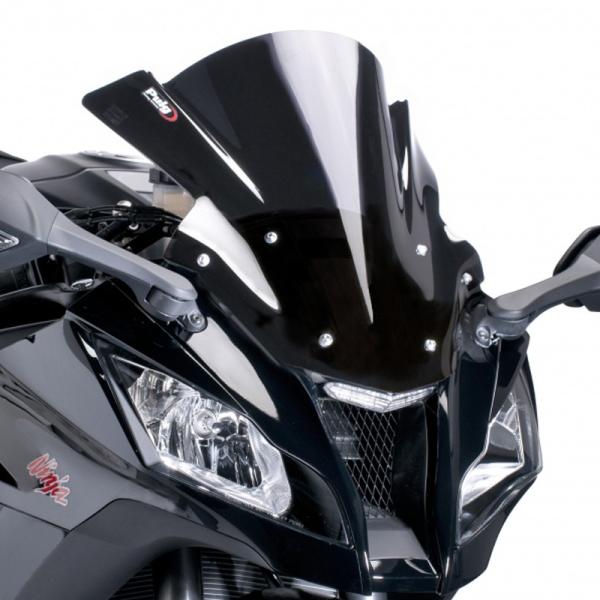 プーチ(Puig) レーシングスクリーン ブラック ZX-10R 11-15 5603N 30221...