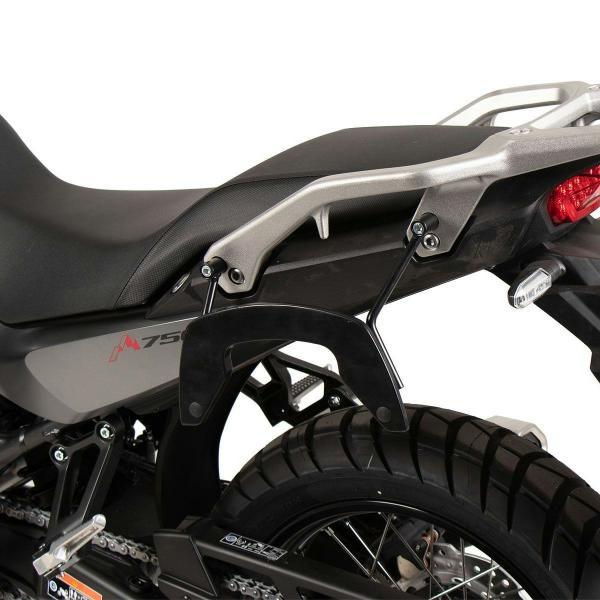 XL750 トランザルプ C-Bowシステム・サイドキャリア (ブラック) Hepco &amp; Beck...