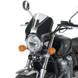 POWERBRONZE FLIP ロング スクリーン ライトスモーク ホンダ アフリカ