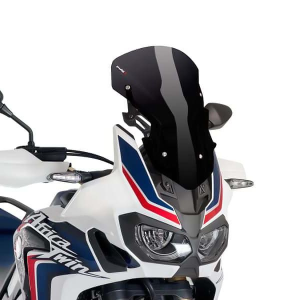 プーチ(Puig) レーシングスクリーン+延長ステー ブラック CRF1000L アフリカツイン 1...