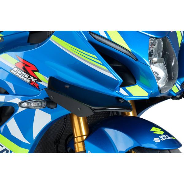 Puig(プーチ) ウイングレット・ダウンフォース・スポイラー・GSX-R1000・17-・ブラック