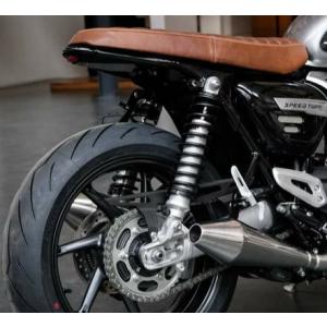 リア ハーレー 減衰調整機構付き ローダウン リアサスペンション ブラック