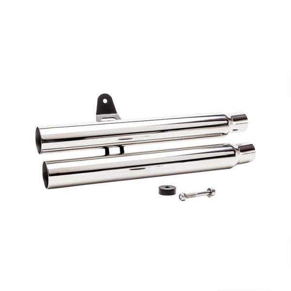 British Customs BC X エンパイア ショットガンマフラー ポリッシュ 空冷 スクラ...