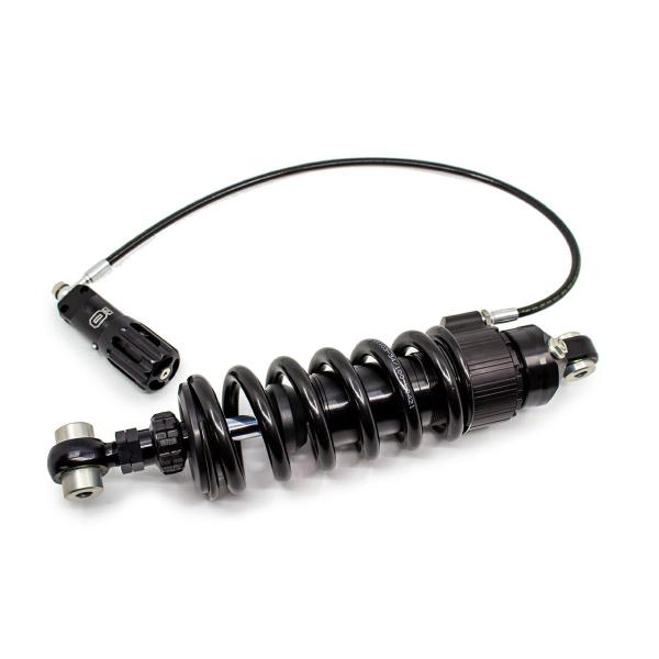 BMW R18 20- リアサスペンション STX46 ブラックライン ホースマウント式リザーバー ...