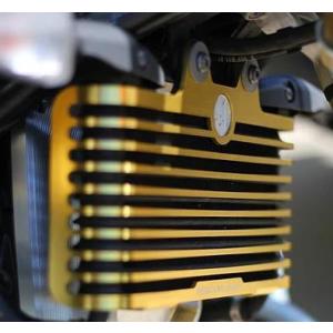 ボンネビル T100/T120 スラクストン ロング ヘッドライトブラケット