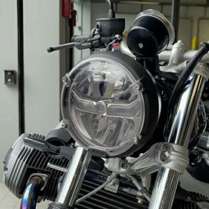 ワンダーリッヒ タンクパッド ブラック BMW RnineT : モトパーツ