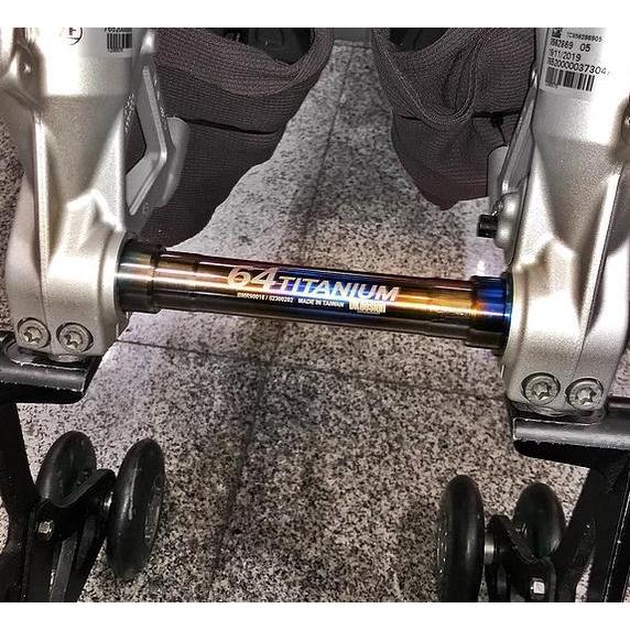 フロント アクスルシャフト チタン製 DKdesign BMW RnineT 17-