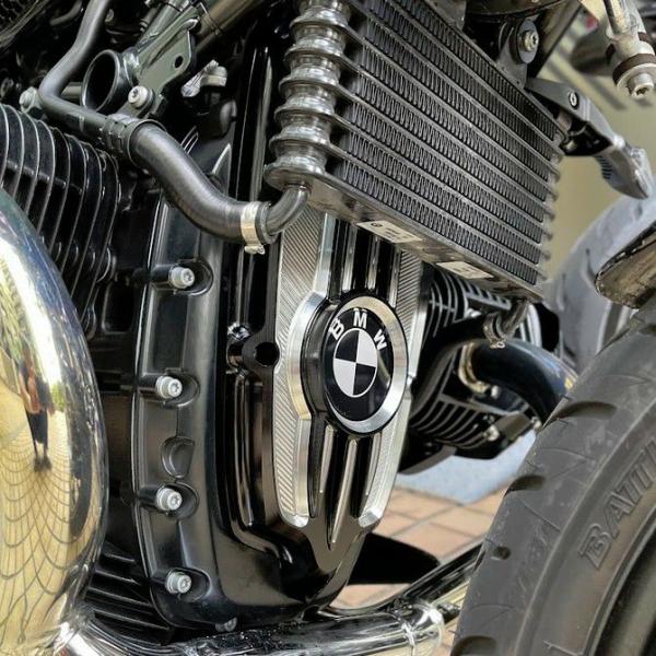 BMW RnineT 14- ブレストプレート/エンジンカバー ブラック DKデザイン