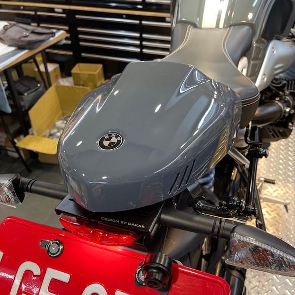 BMW RnineT 14- シングルシートカバー/ハンプカバー エアロデザイン カタラノグレー D...