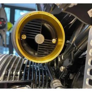BMW RnineT 14- ゴールドエアインテークカバー リング Dkdesign