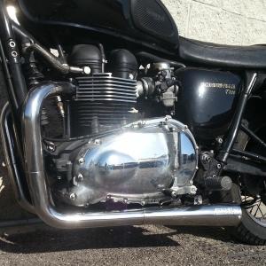 Motone ボンネビル T120 T100 マフラー エキゾーストチップ 2016-2021