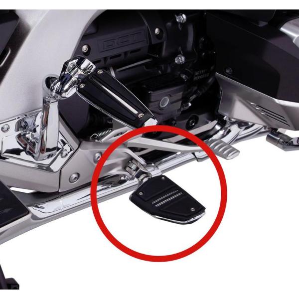 ゴールドウイング GL1800 F6B 2001-2018-  ステップ フットペグ クローム ゴー...