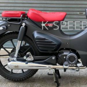 スーパーカブ C125 フルエキゾーストマフラー Diabolus クローム K-SPEED｜motoparts