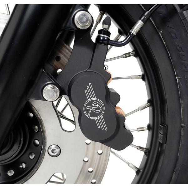 トライアンフ モダンクラシックシリーズ ブレーキキャリパー (4POT) 左側 RAISCH