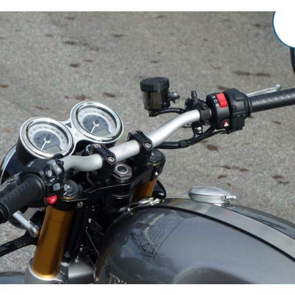トライアンフ スラクストン1200R/RS LSL バーハンドル スーパーバイクキット シルバー