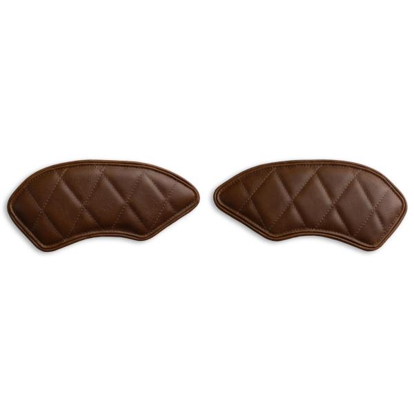 BMW RnineT タンクパッド ダイヤモンドステッチ ダークブラウン RAISCH