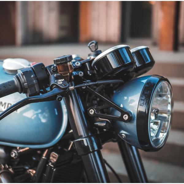 トライアンフ スラクストン1200 ヘッドライト＆スピードメーターロアリングキット ブラック RAI...