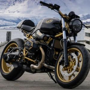 BMW RnineT/R12/R12nineT ハイフェンダー アルミ ブラック UNIT GARAGE