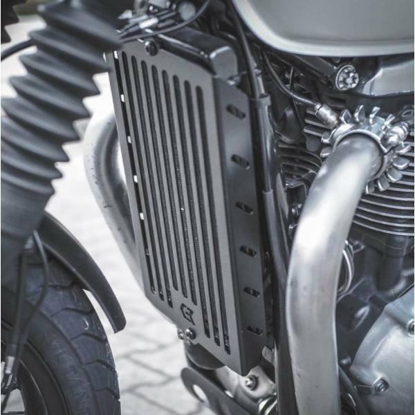 トライアンフ スピードツイン1200 ラジエーターガード "Ripped" RAISCH"