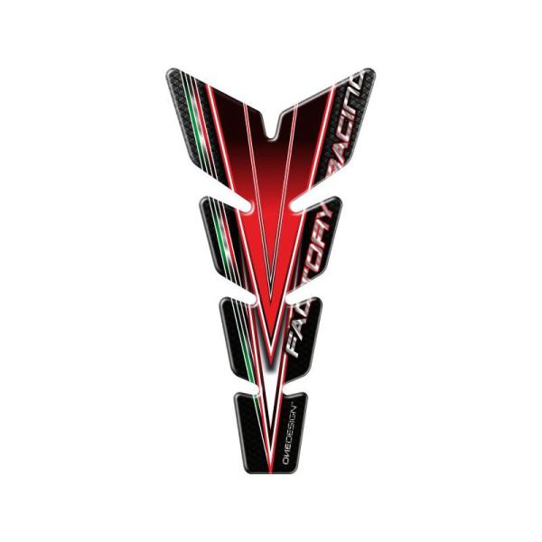 プリント(print) タンクパッド ソフトメタリック レッド