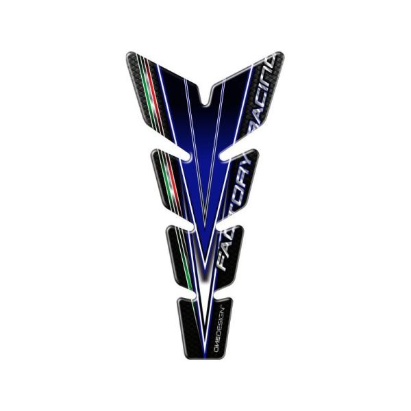 プリント(print) タンクパッド ソフトメタリック ブルー