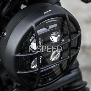 CL250/CL500 サドルバッグ ステー ブラック 左右セット La Poderosa