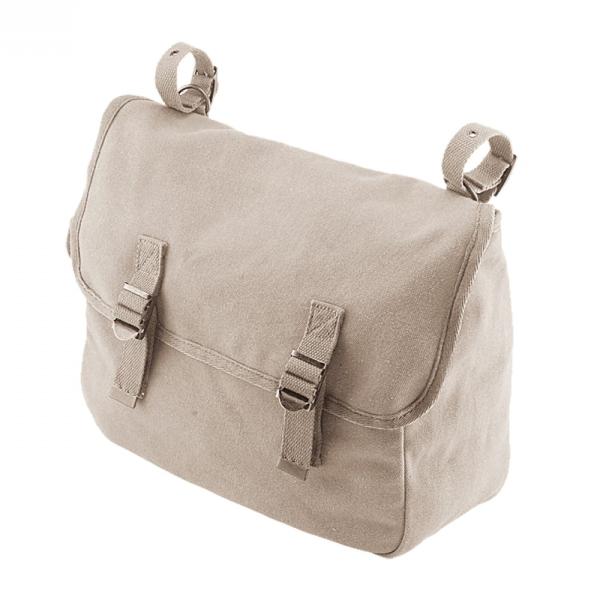 DIN マーケット キャンバス サドルバッグ カーキ