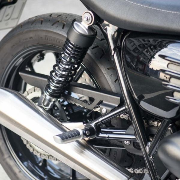 Motone タントウ・チェーンガード リンクルブラック トライアンフ