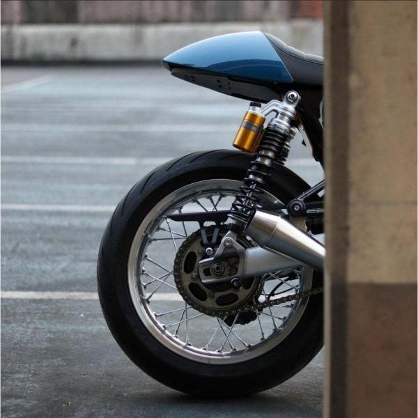 MOTONE Speed Twin, Thruxton チェーンガード ブラック グラディウス トラ...