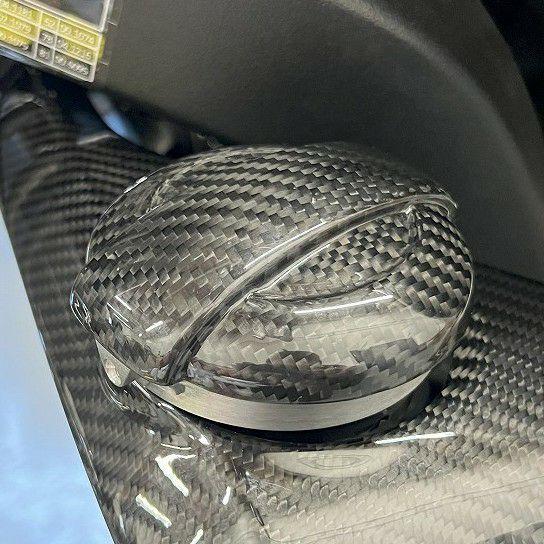 トライアンフ ロケット3R/ロケット3GT ラジエーターキャップカバー ドライカーボン SPEEDR...