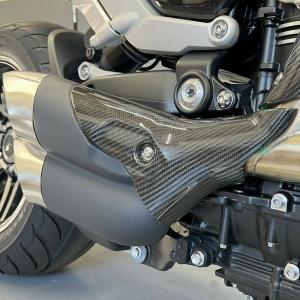 XRV750 アフリカツイン GP1 ステンレス スリップオンマフラー MASS
