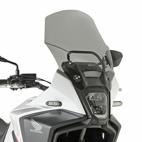NX500(400) 24- ウインドスクリーン 45x39 スモーク GIVI