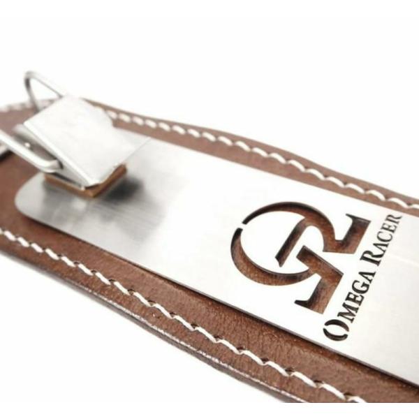 トライアンフ 空冷 T100 スラクストン スクランブラー タンクストラップ ブラウン Omega ...