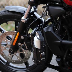 ガソリン携行缶ホルダー 1L缶対応(クロコブラック) DEGNER : HD-PARTS