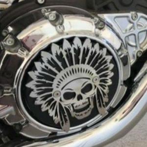 インディアン スカウト シリーズ 14-24 フルエキマフラー コンバット