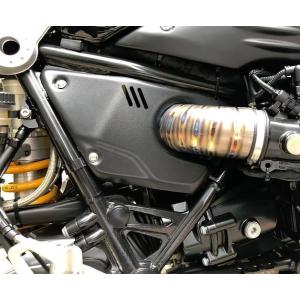 BMW R NINE T 14- カーボンエアチャネルカバー 右側 カーボン イルム