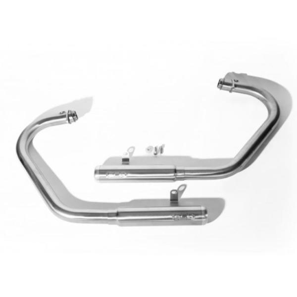 インターセプター/コンチネンタルGT 650 フルエキゾーストマフラー FCR