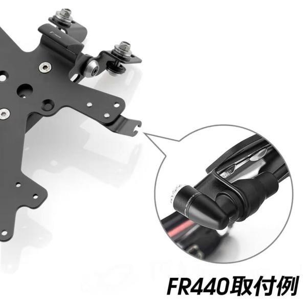 rizoma 汎用極小ウインカー 「Light Unit」 用アダプタ FR440 リゾマ