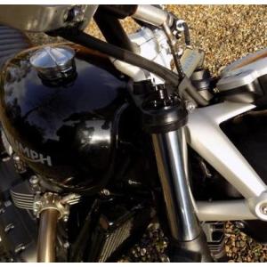 ボンネビル スラクストン ヘッドライトブラケット 41ｍｍ用 トライアンフ ボンネビル T100/T120 スラクストン ロング ヘッドライトブラケット