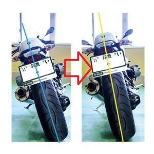 Rnine T RACER レーサー ロングサイドスタンド シルバー FEED SPORTS JAP...