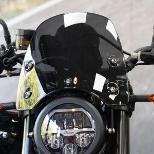 ステンレスシーシーバー　オーダー品 インディアン チーフシリーズ Wicked シーシーバー 18〜24インチ