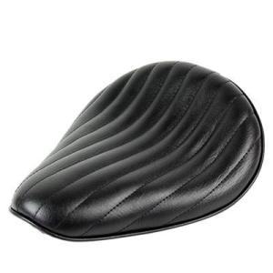 グッズ(GOODS) GOODER'Sシート　サドルシートキット　縦タック　ブラック　グラストラッカ...