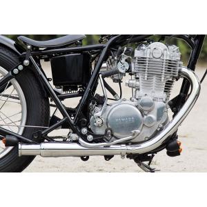 グッズ(GOODS) トランペット　スリップオンマフラー ウールインナーサイレンサー組み込み済 SR400/500｜motoparts