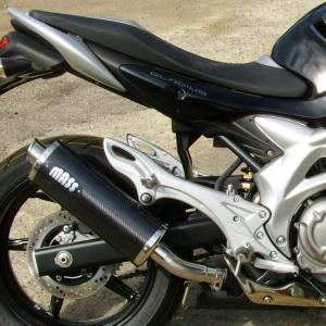 BMW F900XR F900R (20-24) スリップオンマフラー EURO5 アルミ ARROW
