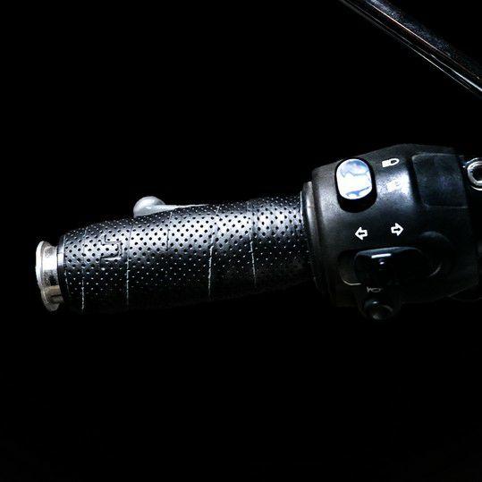 TRIP MACHINE(トリップマシン) グリップラップ グリップバンテージ レザー ブラック（穴...